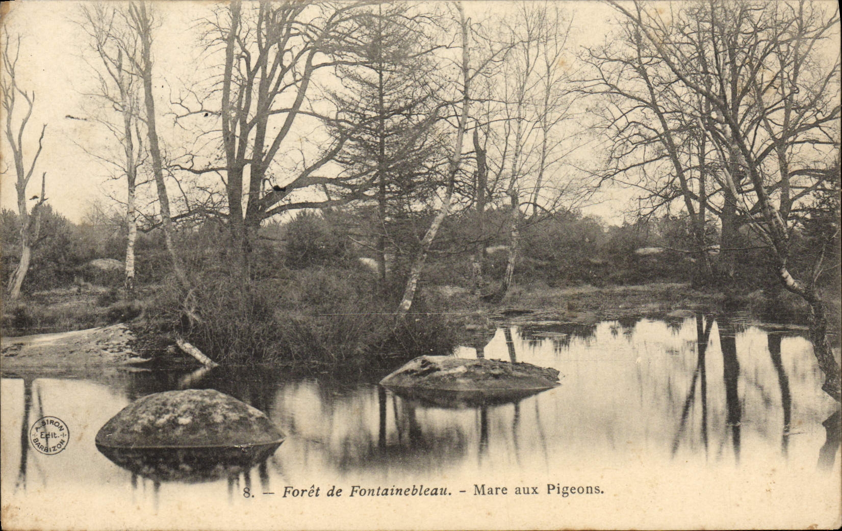 CPA Foret De Fontainebleau Mare Aux Pigeons