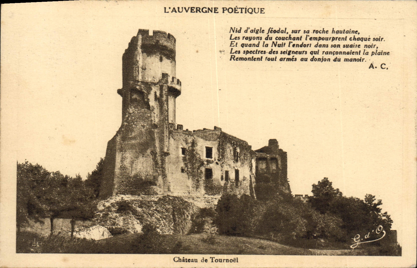CPA Chateau de Tournoel