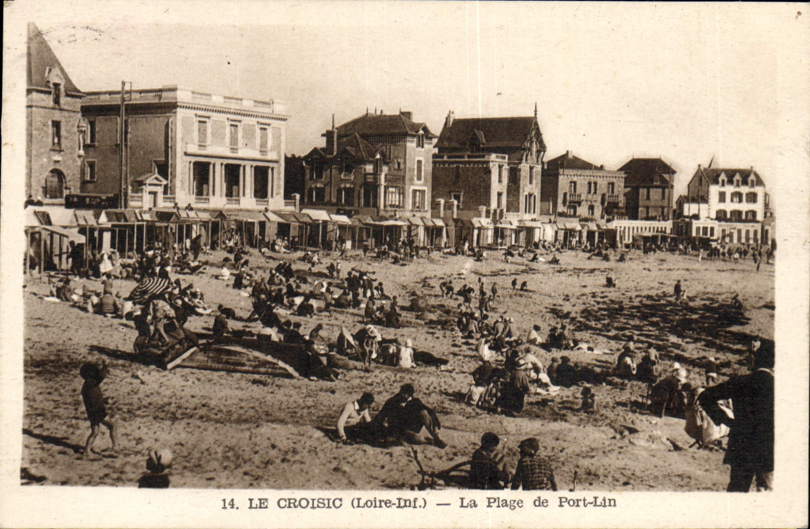 CPA Le Croisic La Plage de Port Lin