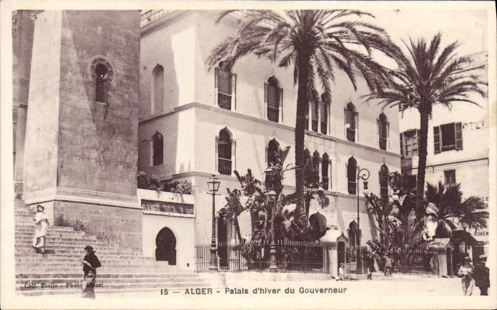 CPA Alger Palais d'hiver du Gouverneur