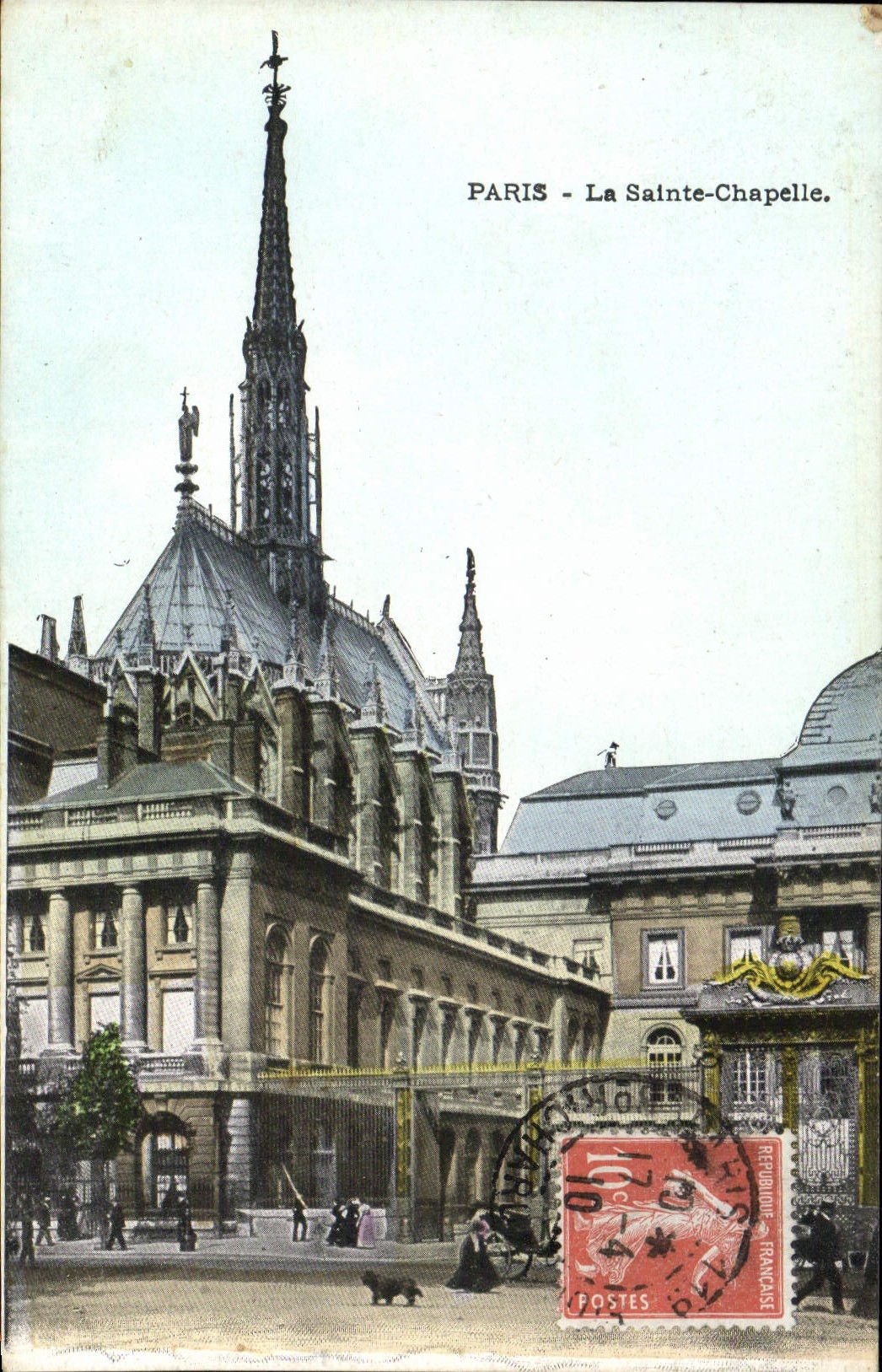 CPA Paris La Sainte Chapelle