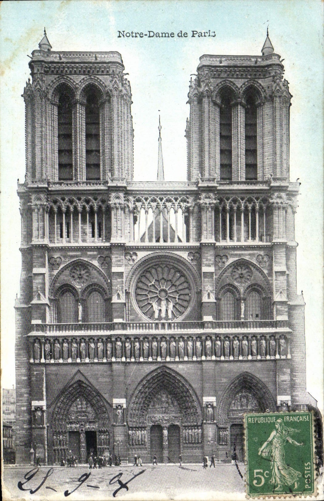CPA Paris Notre Dame de Paris