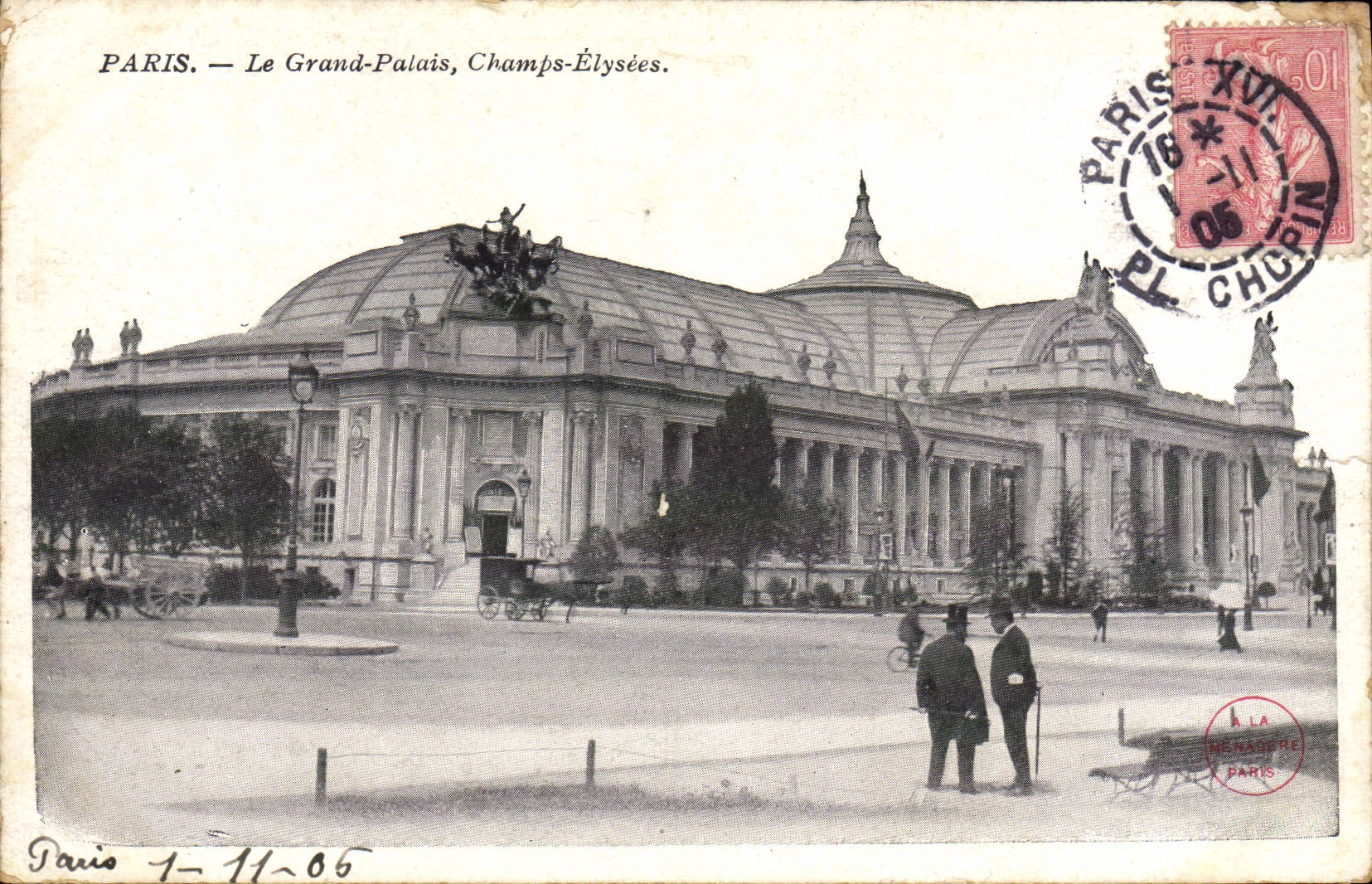CPA Paris Le Grand Palais Champs Elysees