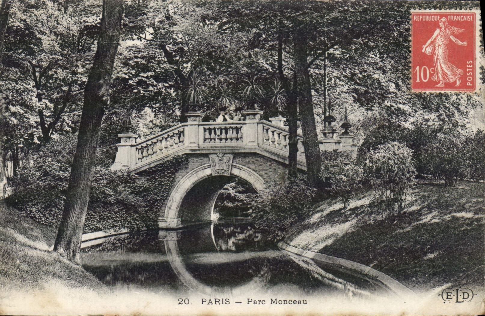 CPA Paris Parc Monceau
