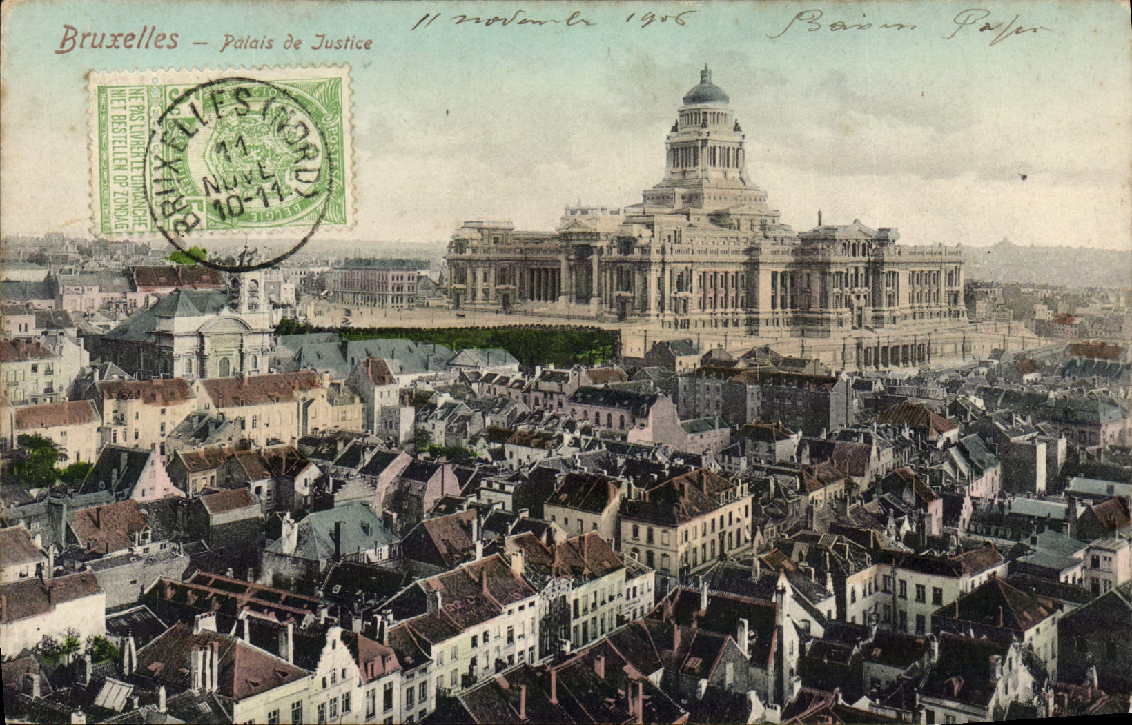 CPA Bruxelles Palais de Justice