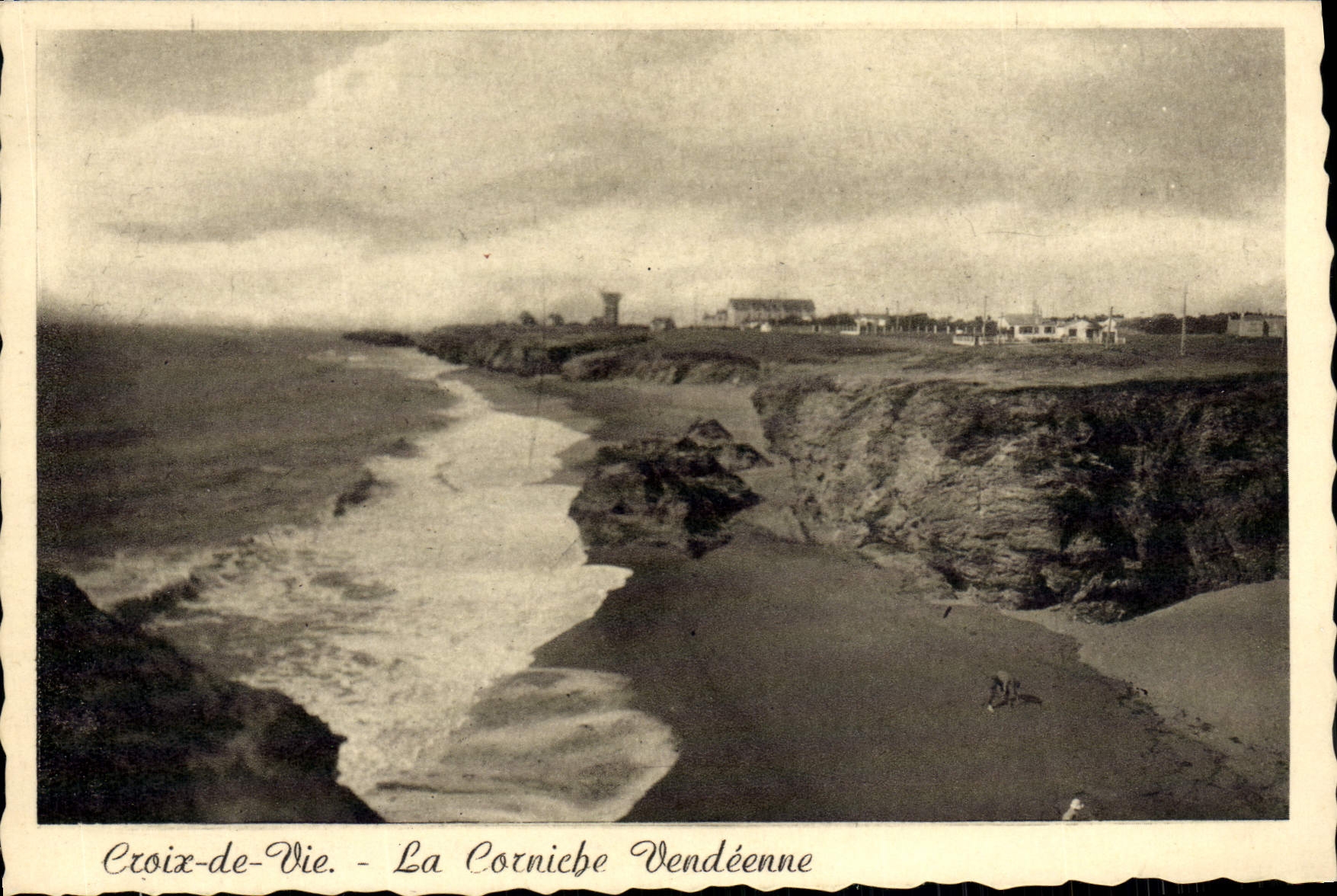 CPM Croix de Vie La Corniche Vendeenne