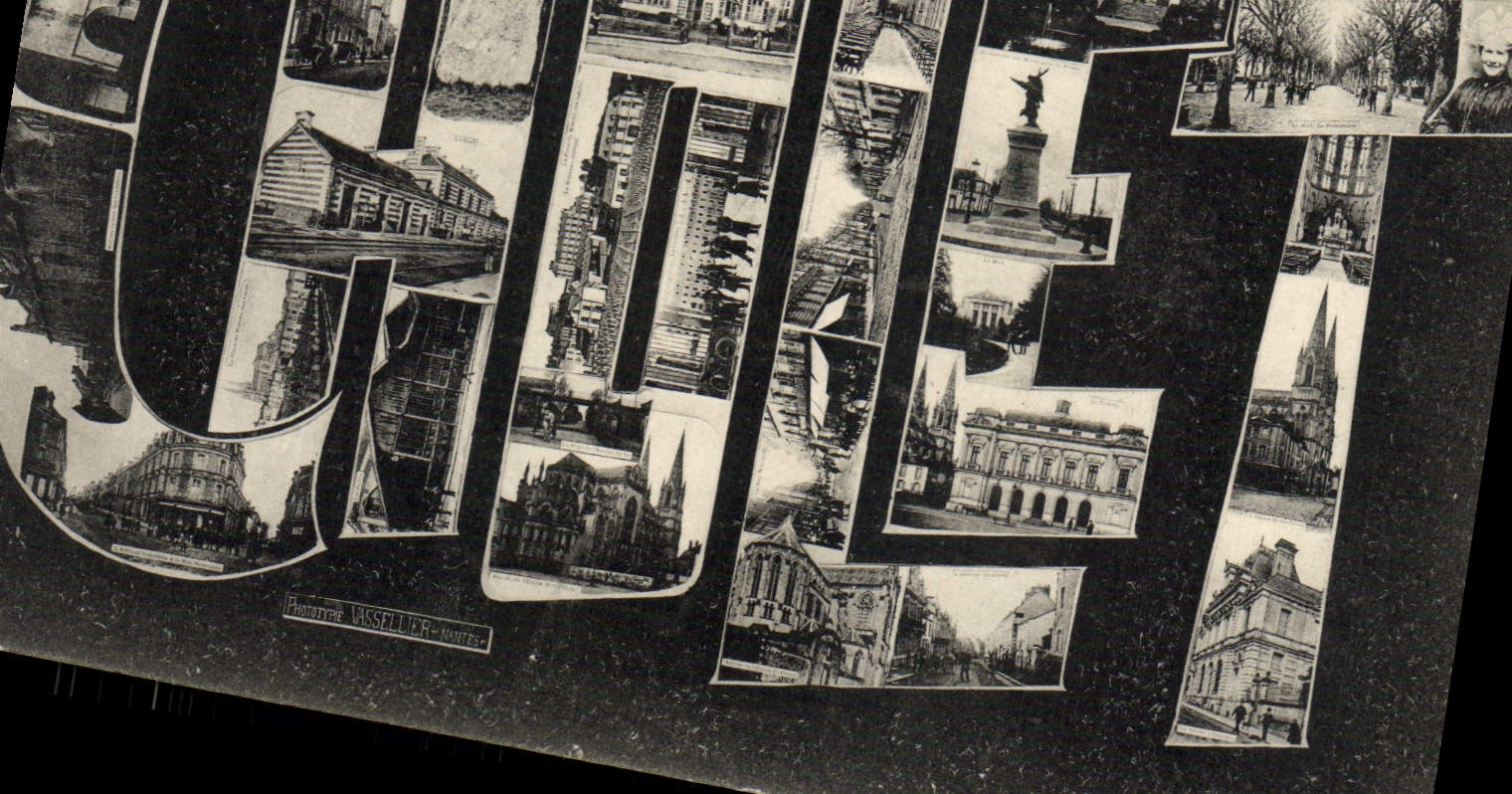 VINTAGE POSTCARD Cholet