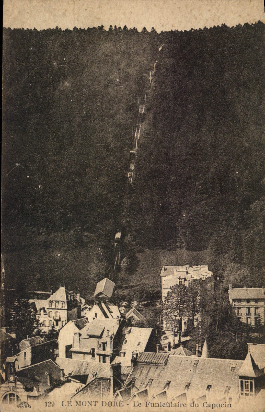 CPA Le Mont Dore Le Funiculaire du Capucin