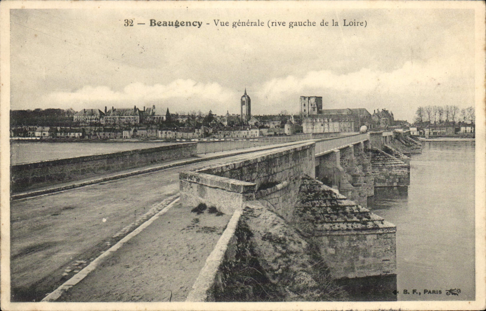 CPA Beaugency Vue Generale 