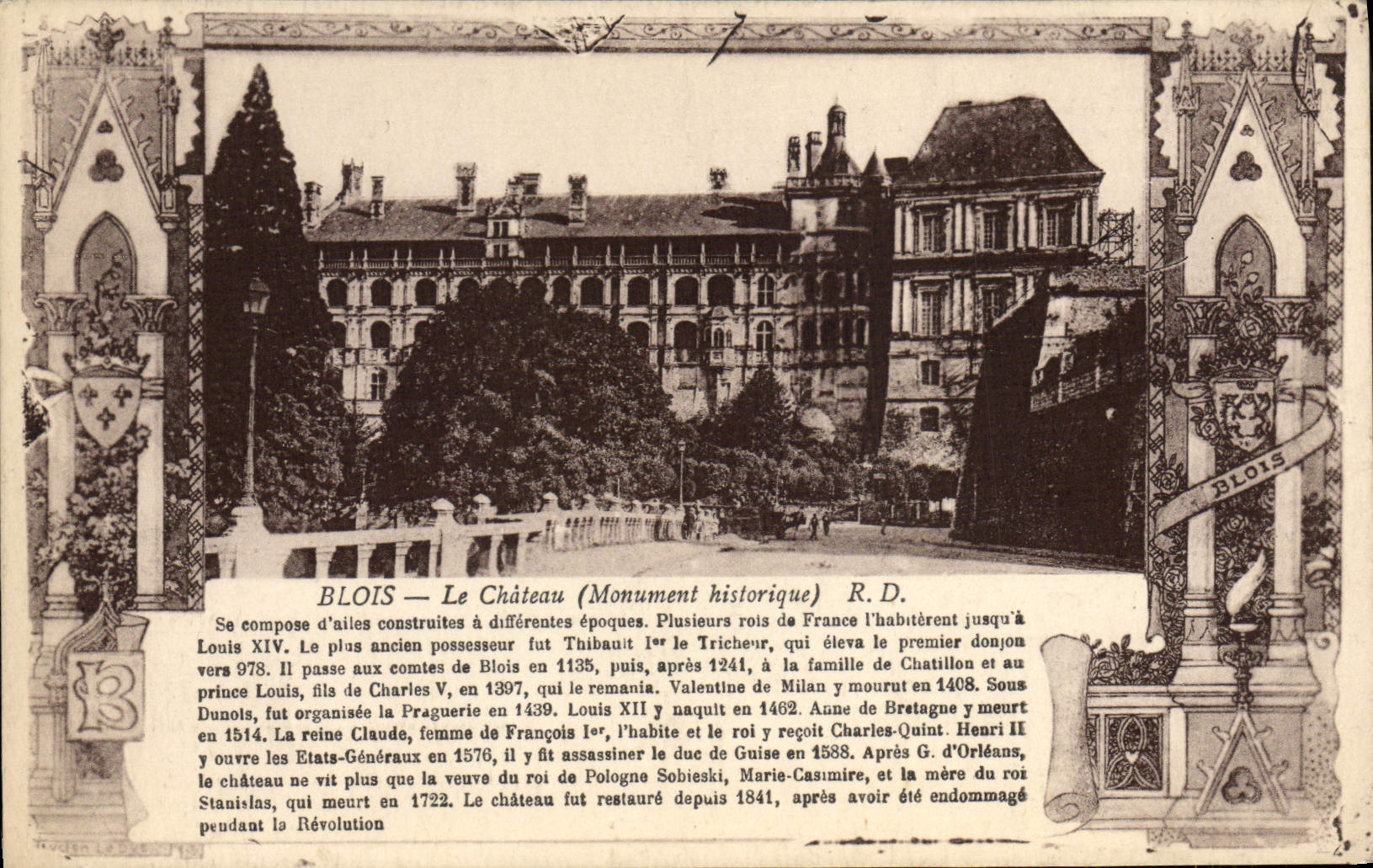 CPA Blois Le Chateau 