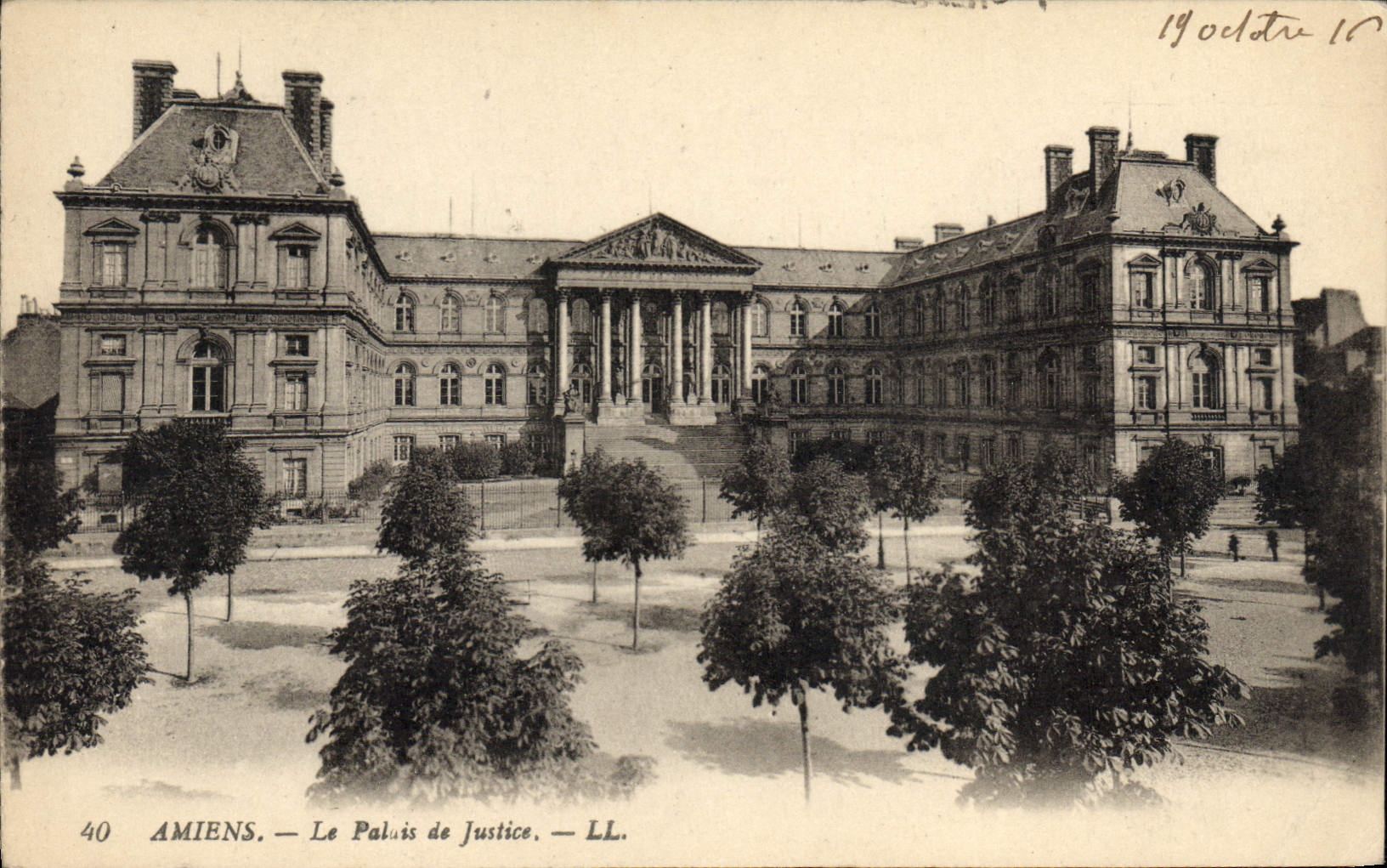 CPA Amiens Le Palais de Justice