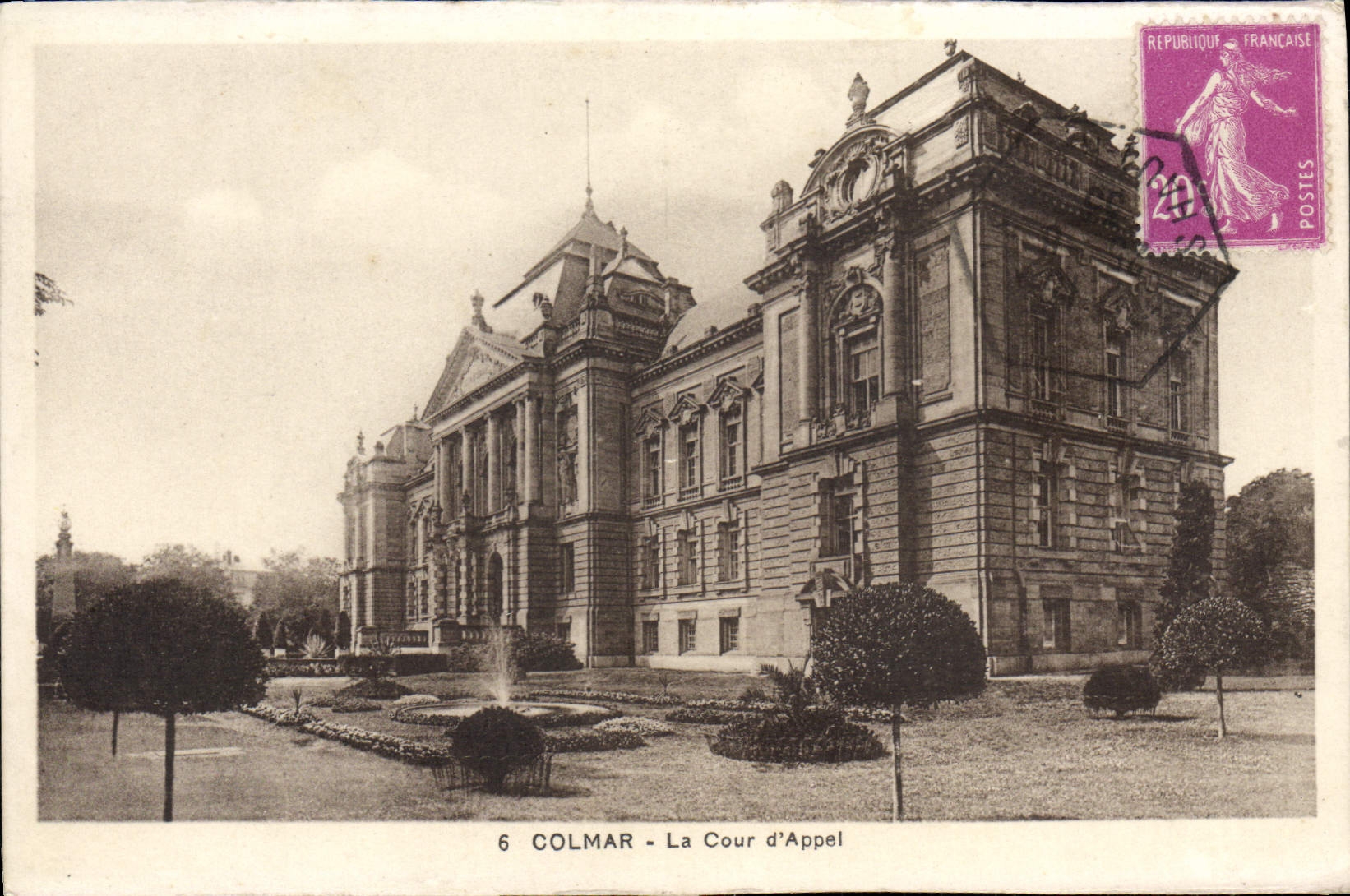 CPA Colmar La Cour d'Appel