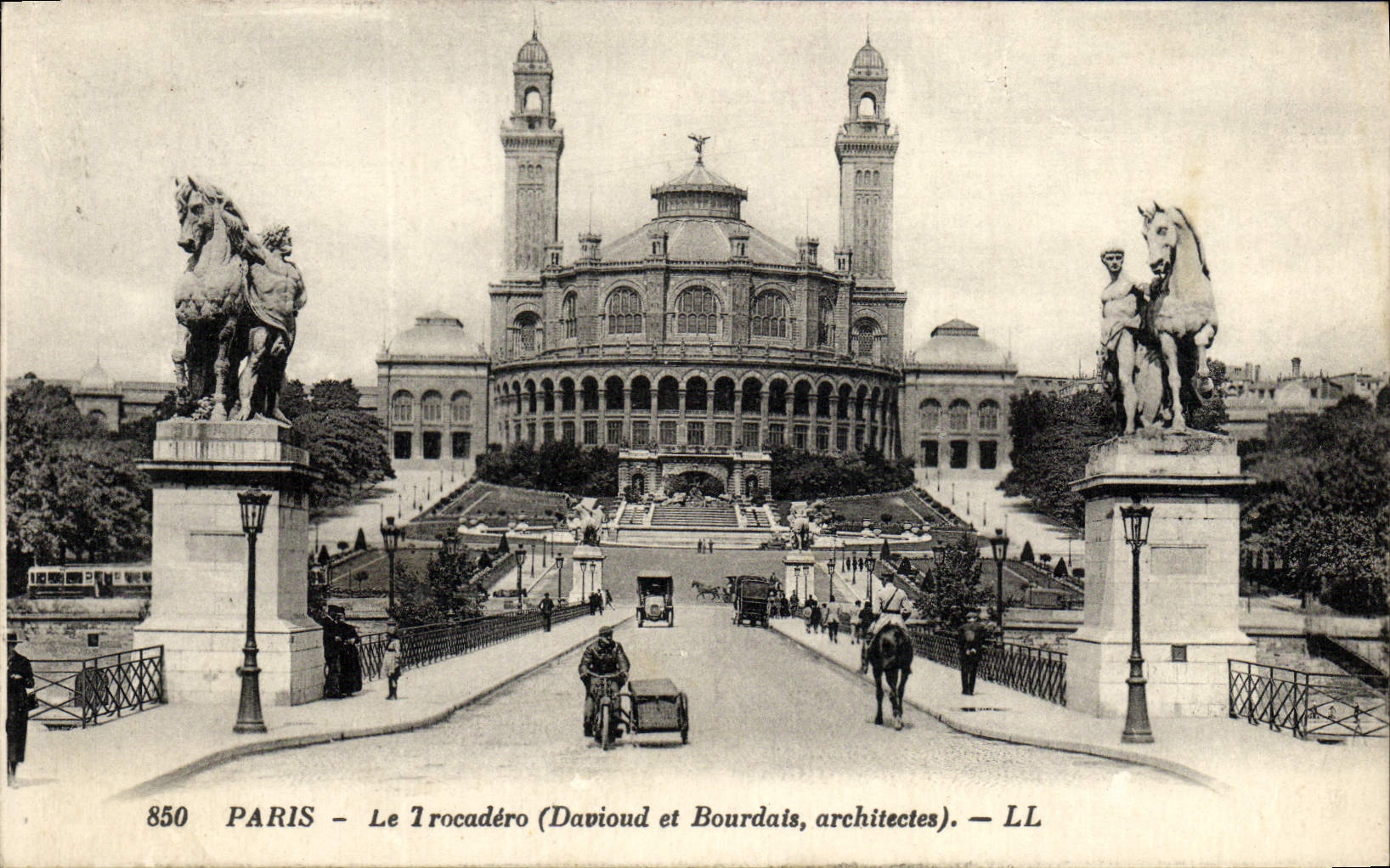 CPA Paris Le Trocadero