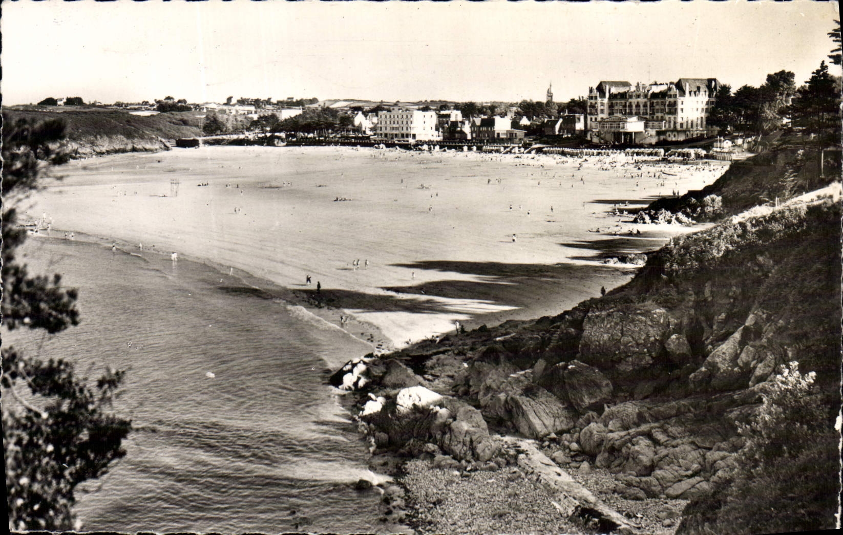 CPM Saint Lunaire Plage et les Hotels