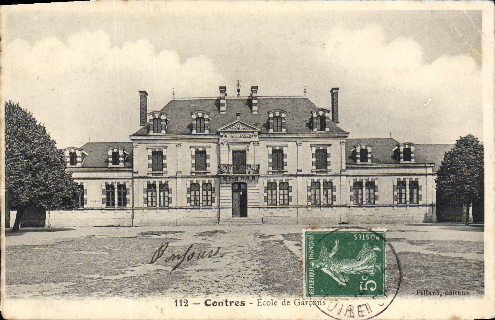 CPA Contres Ecole de Garcons