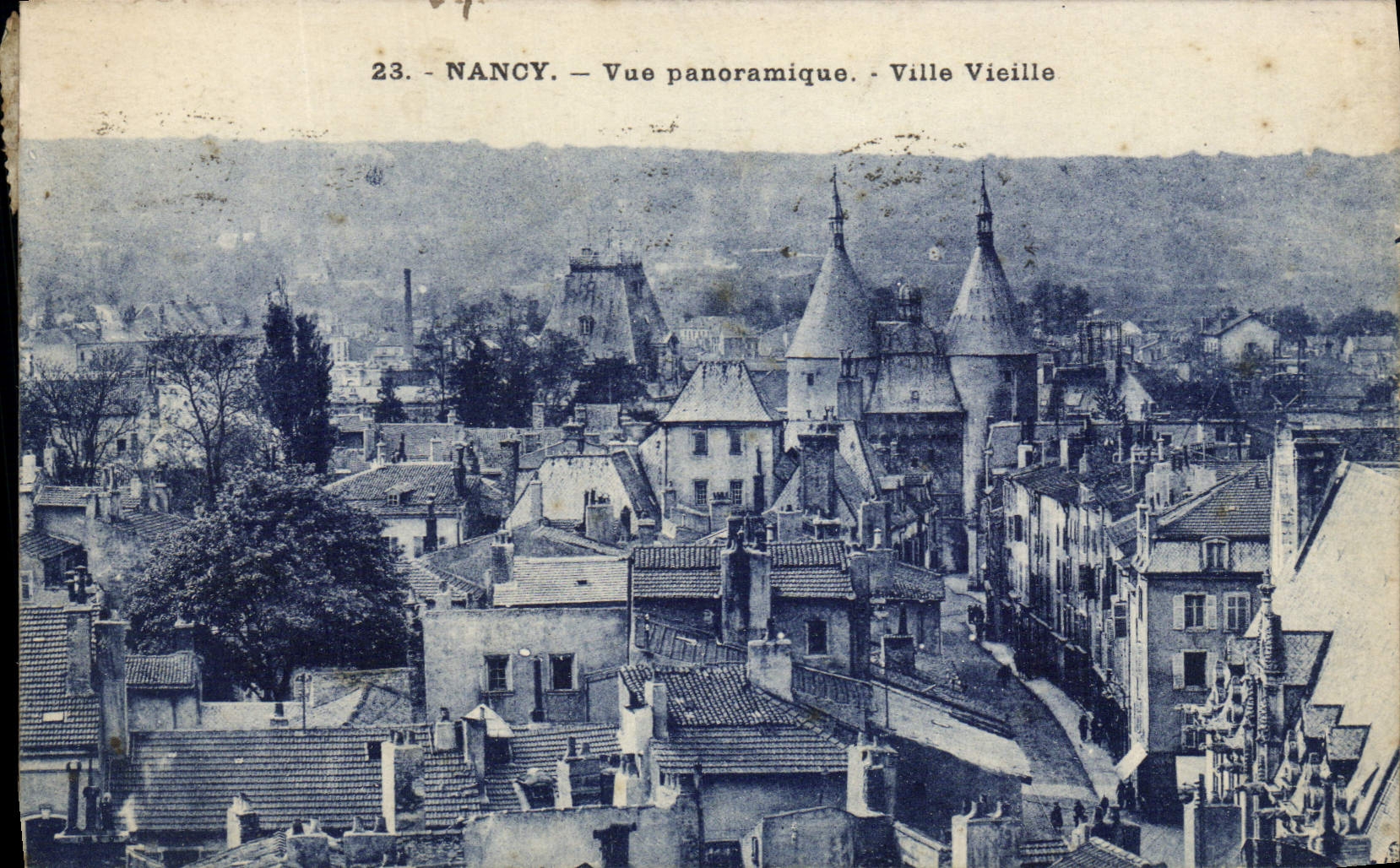 CPA Nancy Vue Panoramique Ville Vieille