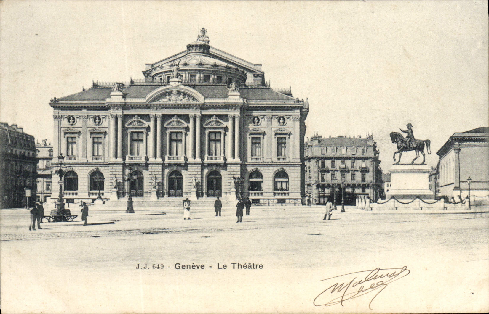 CPA Geneve Le Theatre