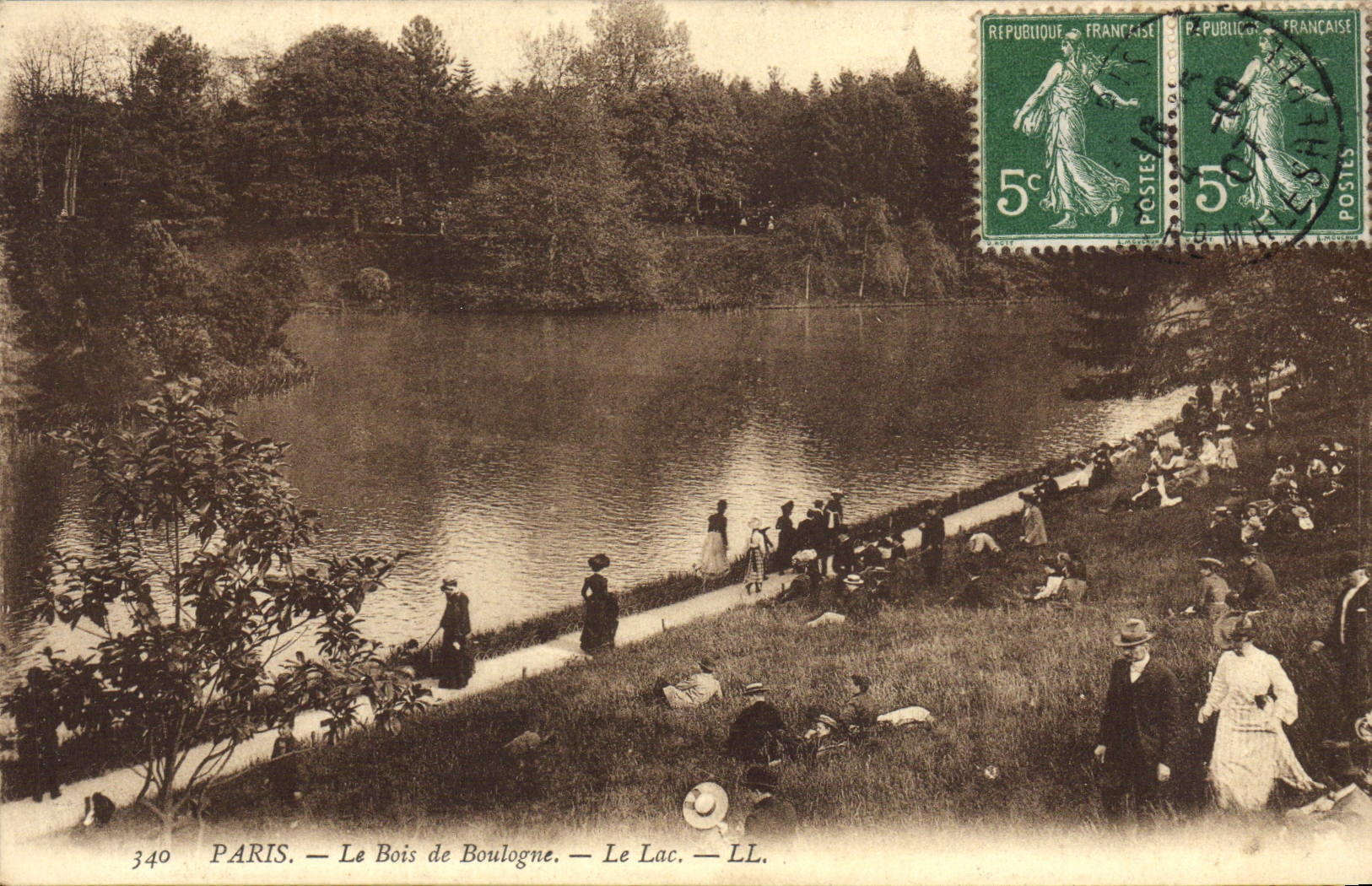 CPA Paris Bois de Boulogne 