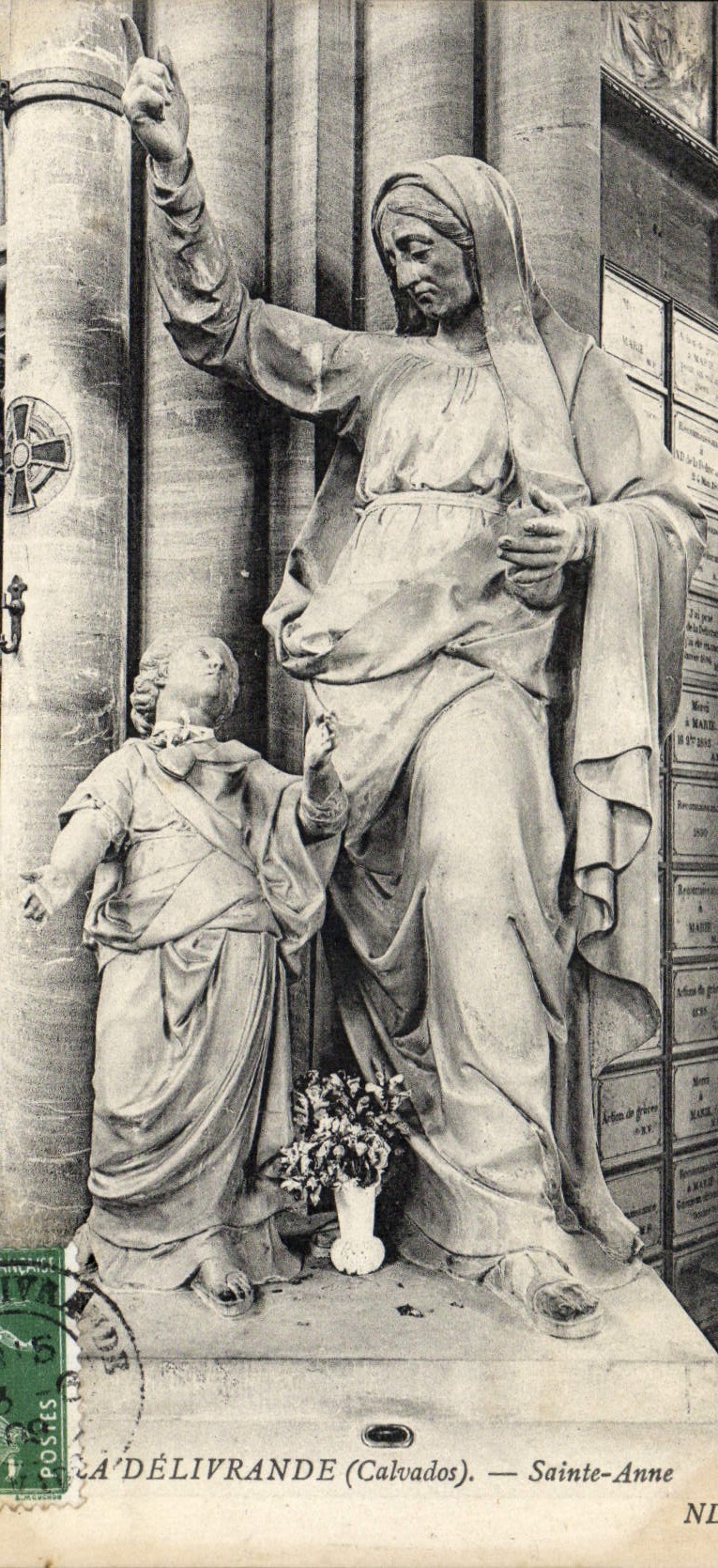 CPA La Delivrande Sainte Anne