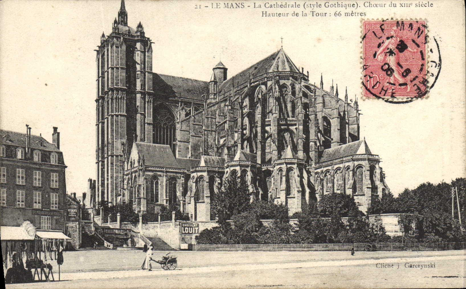 CPA Le Mans La Cathedrale 