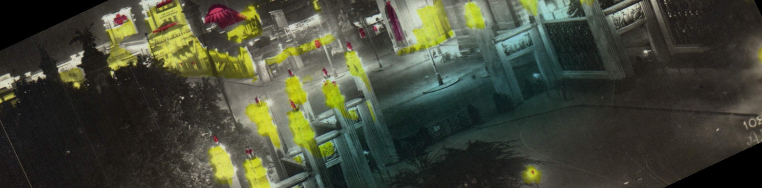 CPA Paris Exposition des Arts Decoratifs Vue de nuit 