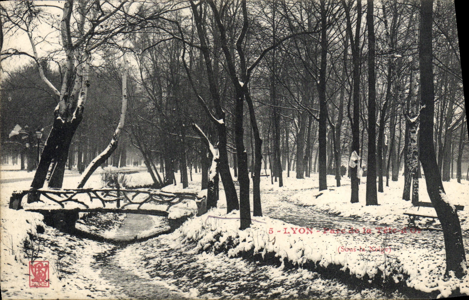 CPA Lyon Parc de la Tete d'Or