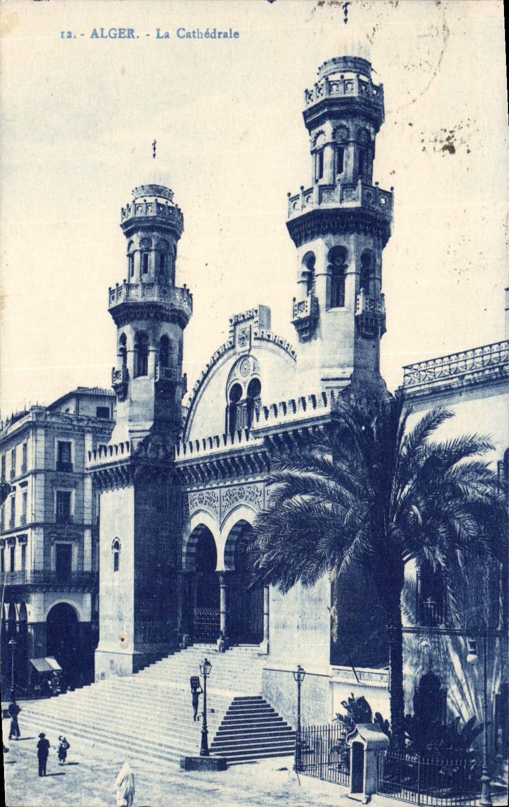 POSTAL Argel de la VENDIMIA la catedral