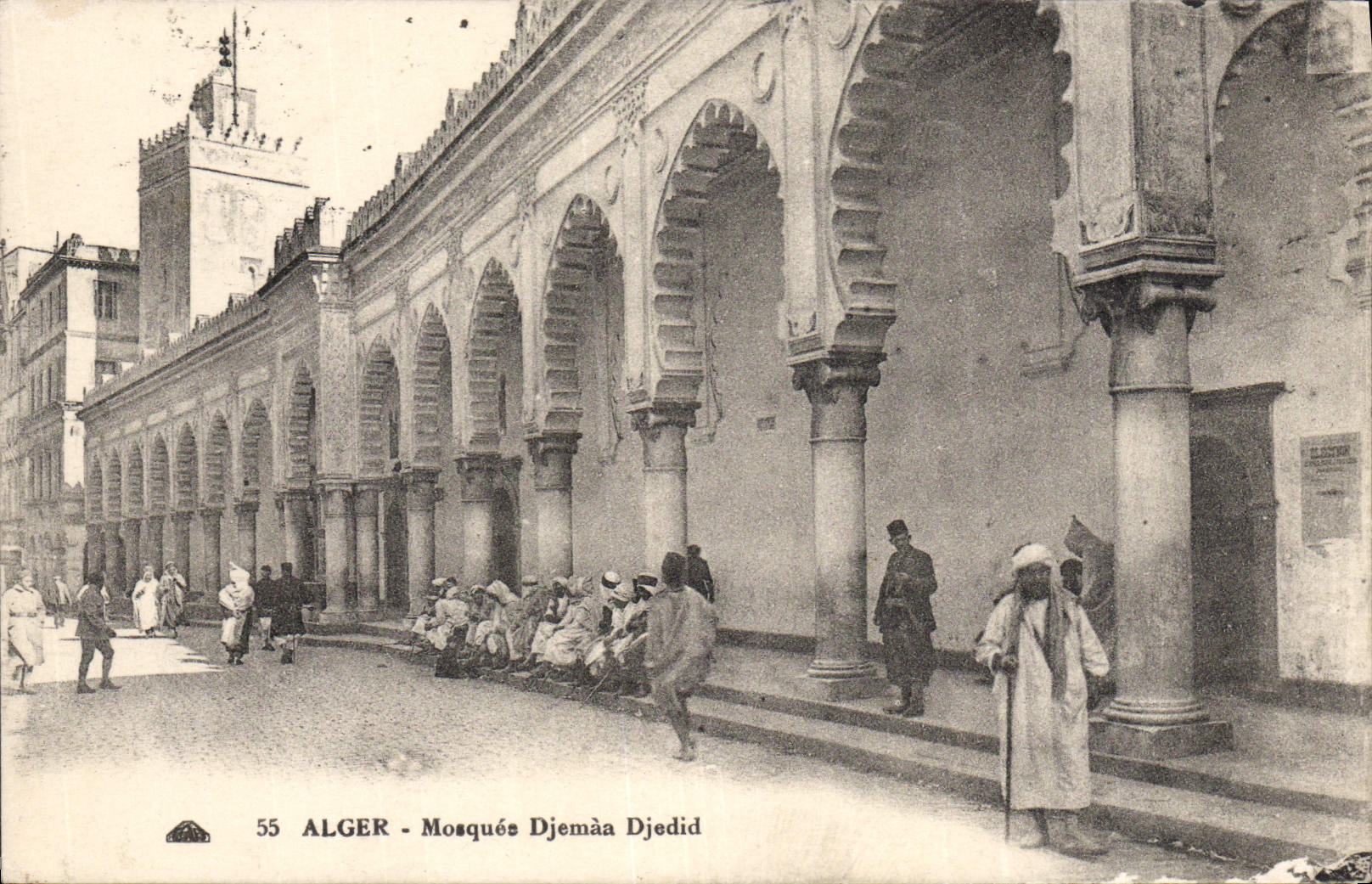 CPA Alger Mosquee Djemaa Djedid