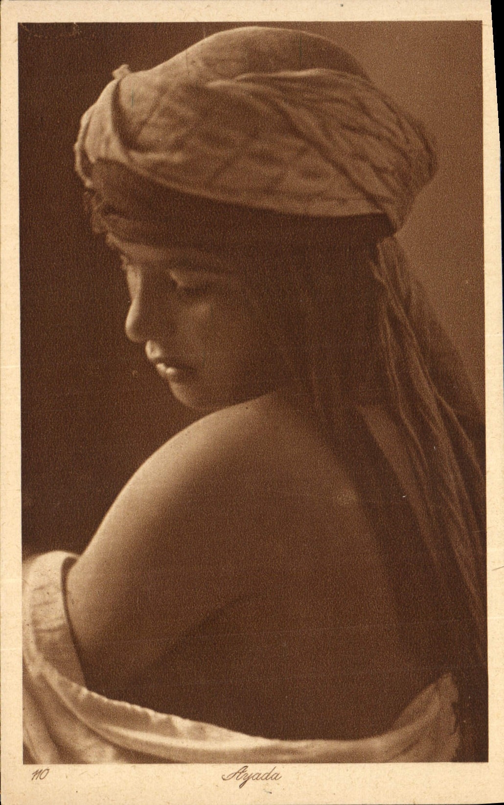 VINTAGE POSTCARD Ayada Morocco Child