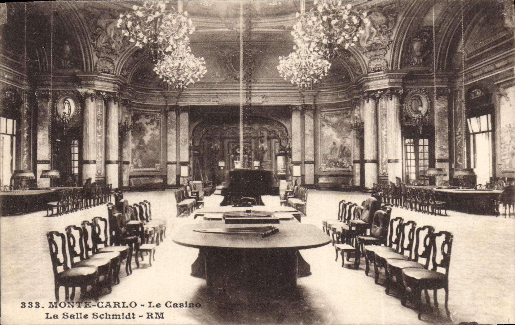 CPA Monte Carlo Le Casino La Salle Schmidt