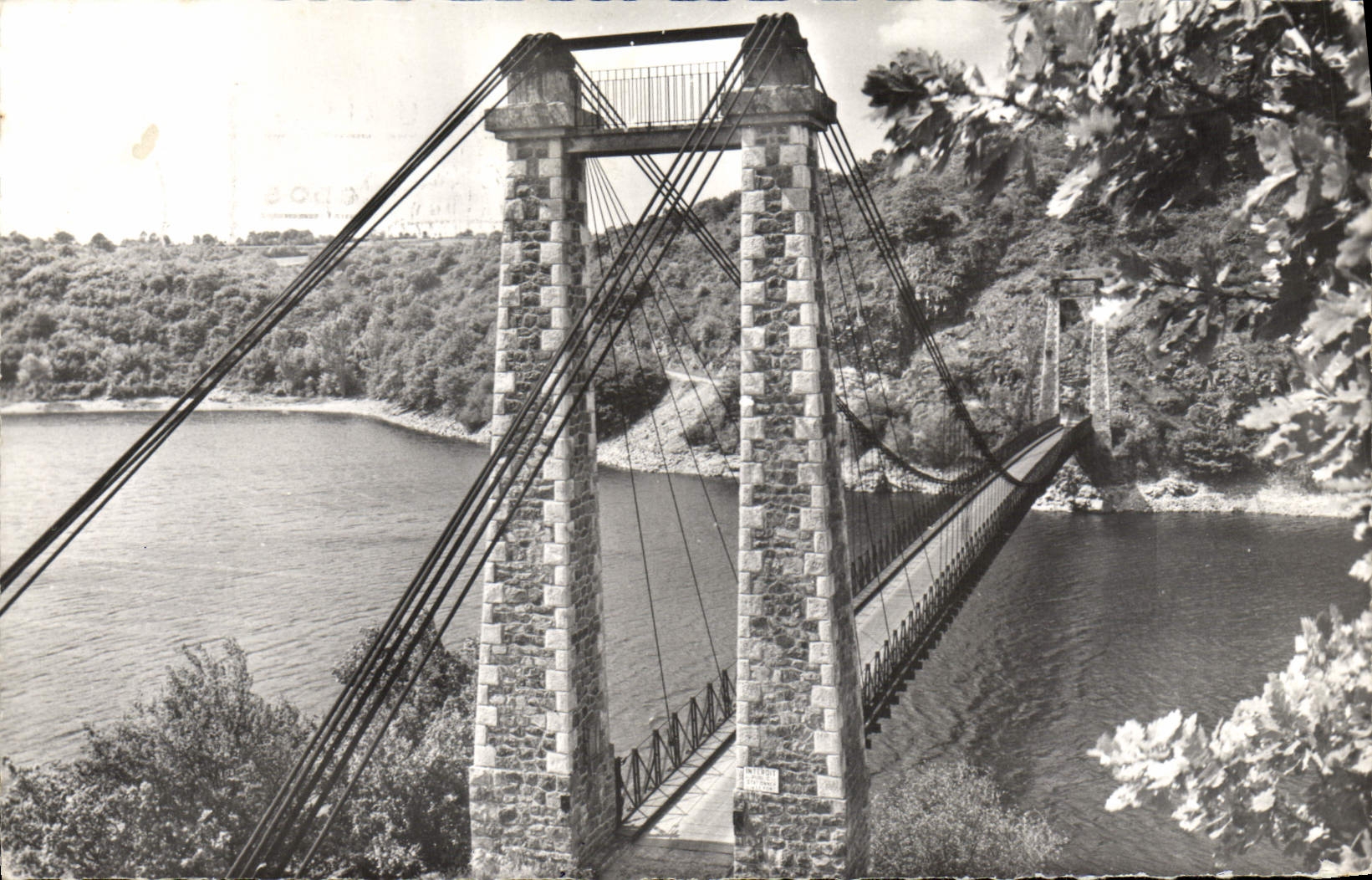MODERN CARD Surroundings of Evaux Les Bains the bridge of St Marien