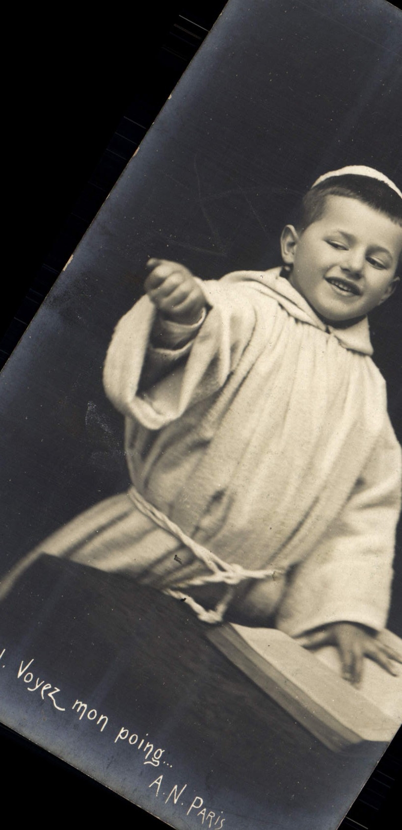 VINTAGE POSTCARD Child Priest