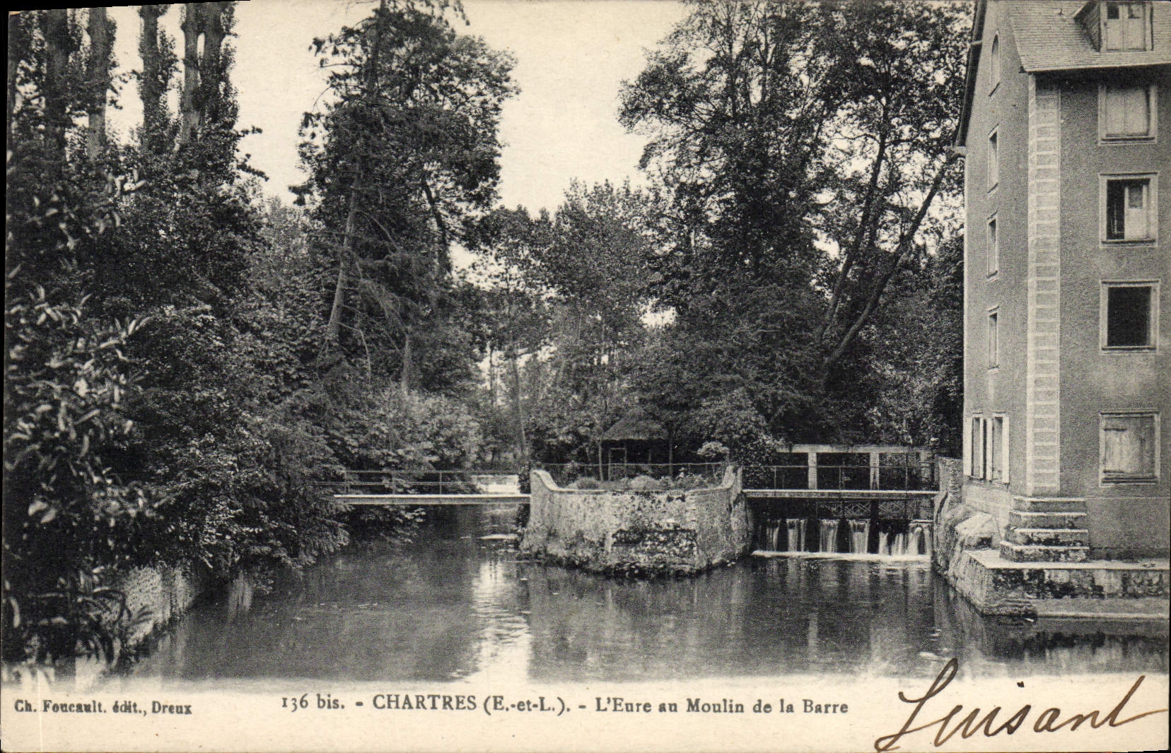 CPA Chartres L'Eure au Moulin de la Barre
