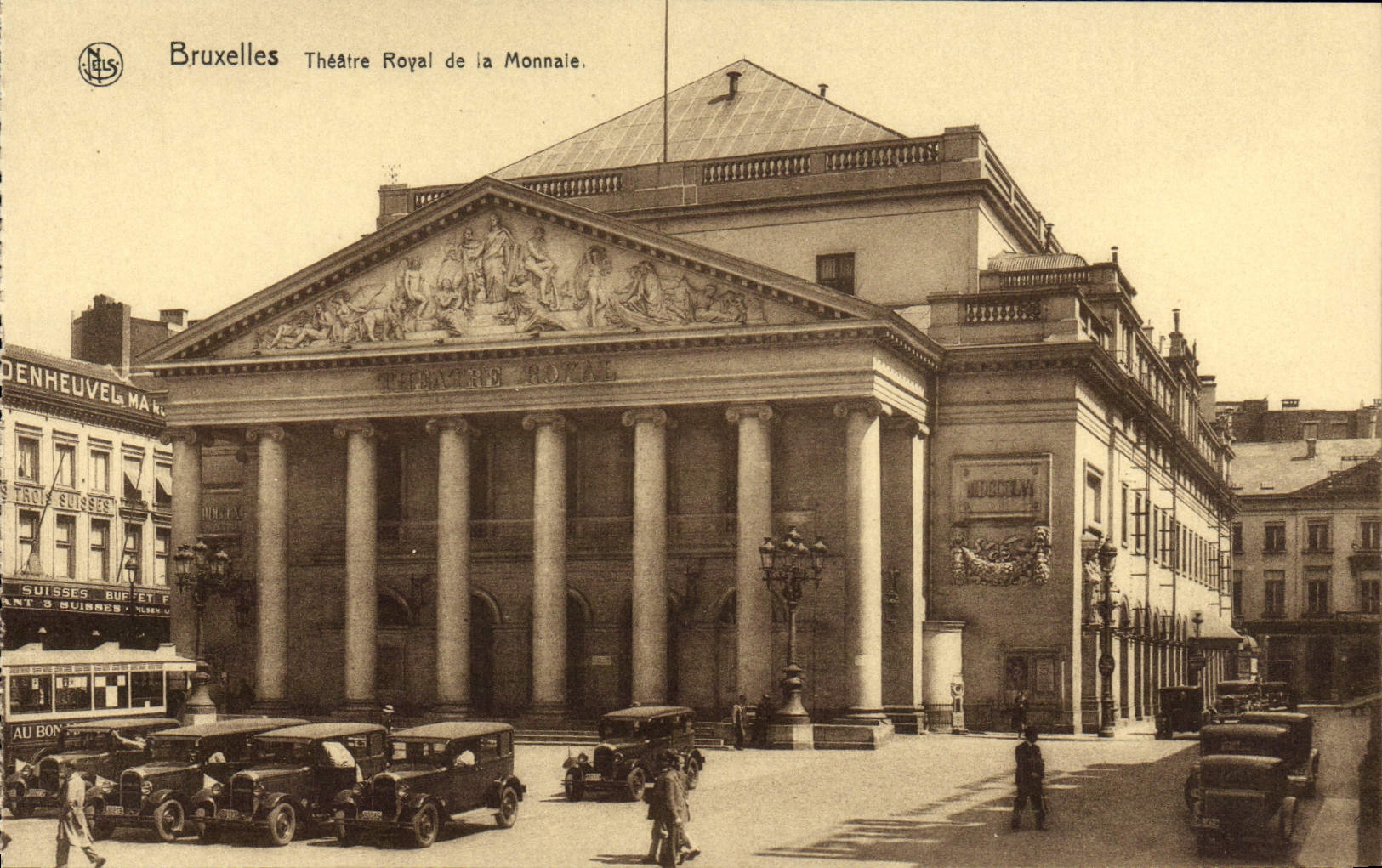 CPA Bruxelles Theatre Royal de la Monnaie