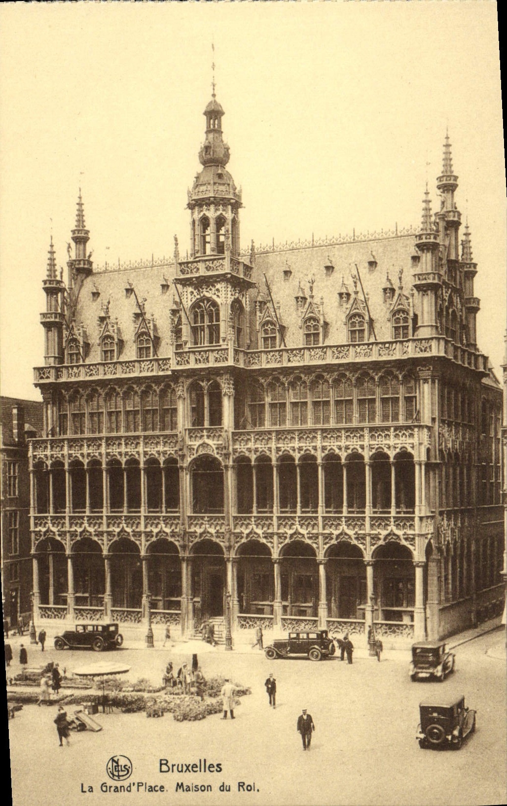 CPA Bruxelles La Grand Place Maison du Roi