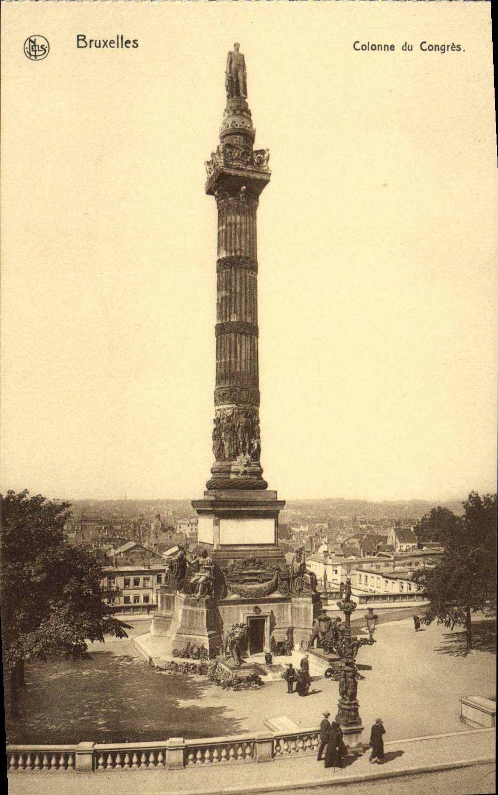 CPA Bruxelles Colonne du Congres