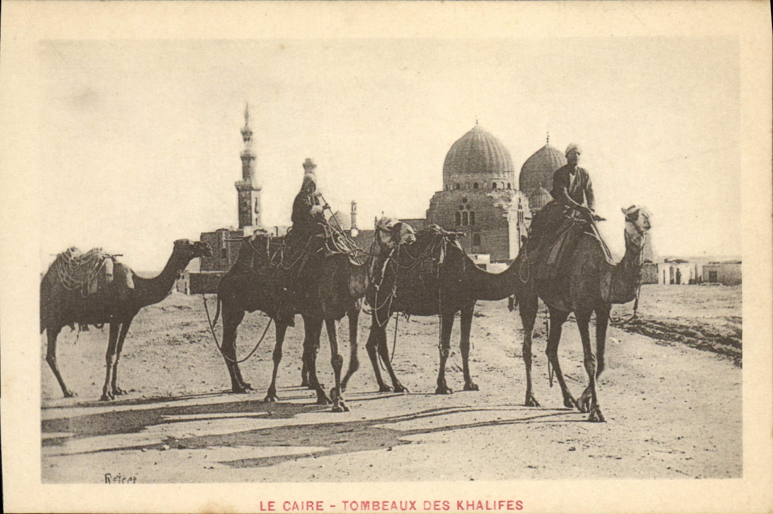CPA Le Caire Tombeaux Des Khalifes Egypte Egypt