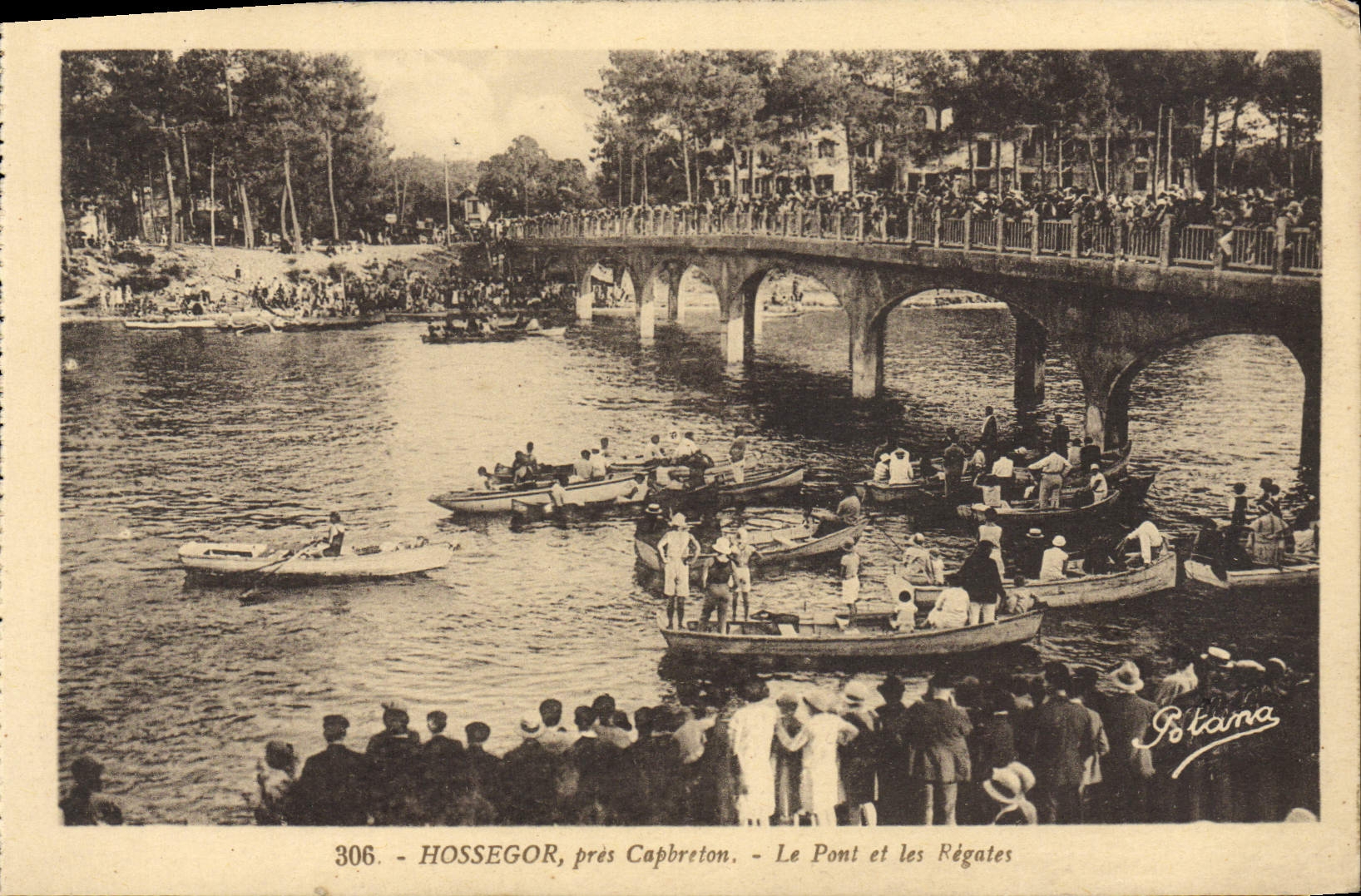 CPA Hossegor Pres Capbreton Le Pont et les Regates
