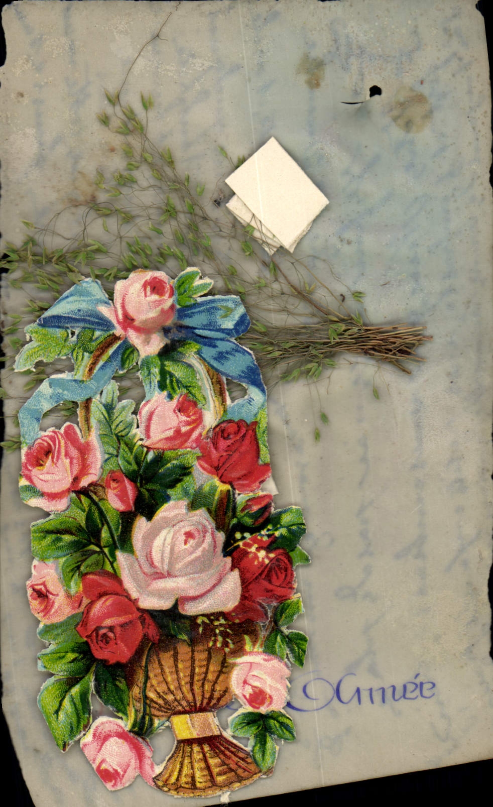 CPA Fantaisie Fleurs 