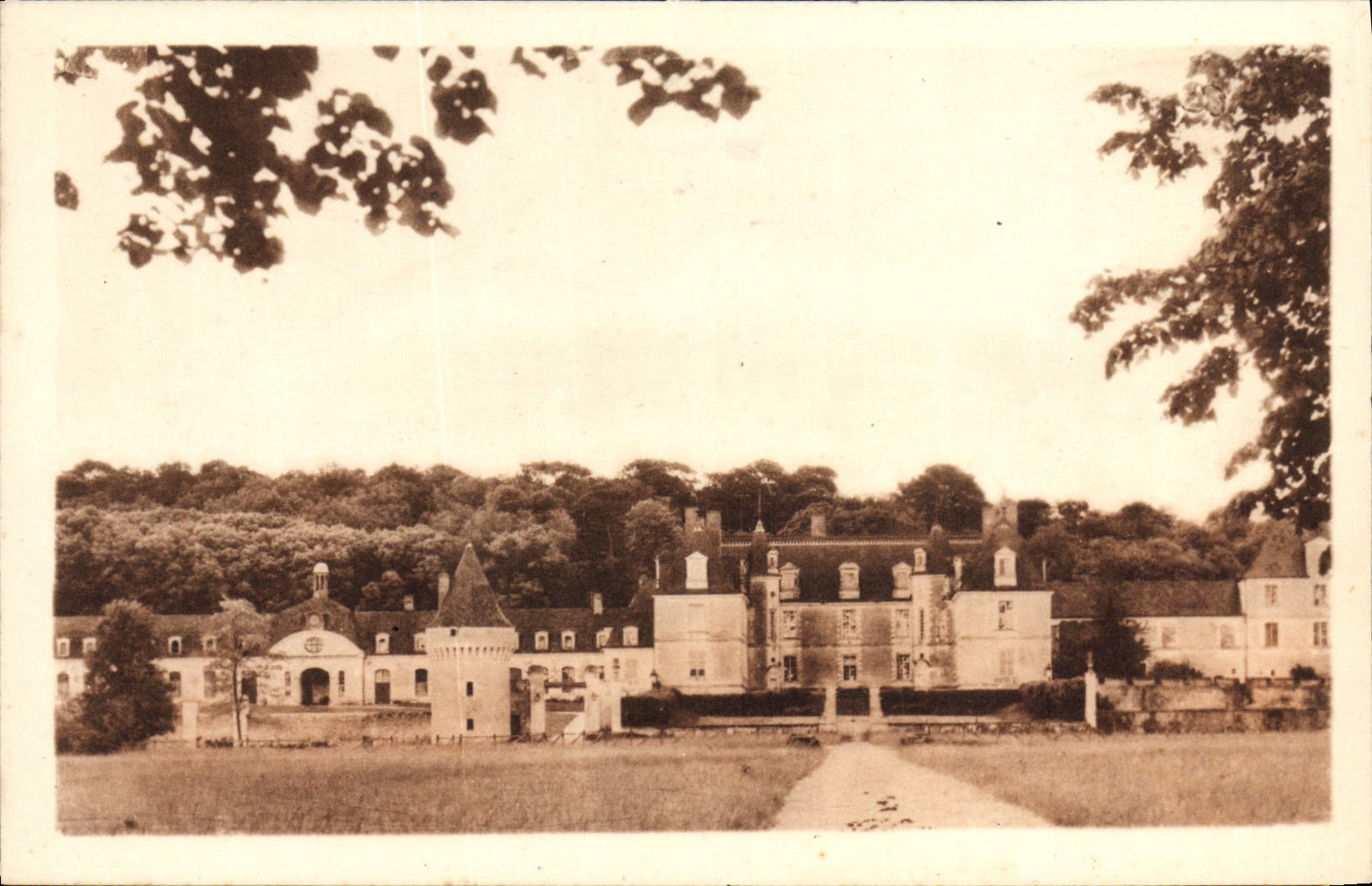 CPA Gizeux Le chateau