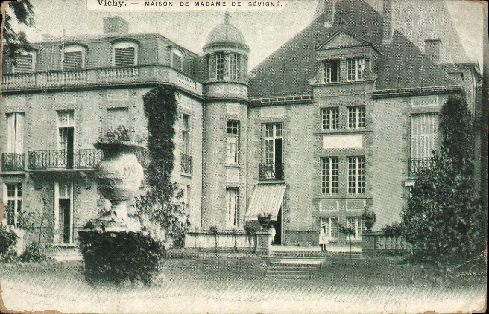 CPA Vichy Maison De Madame De Sevigne
