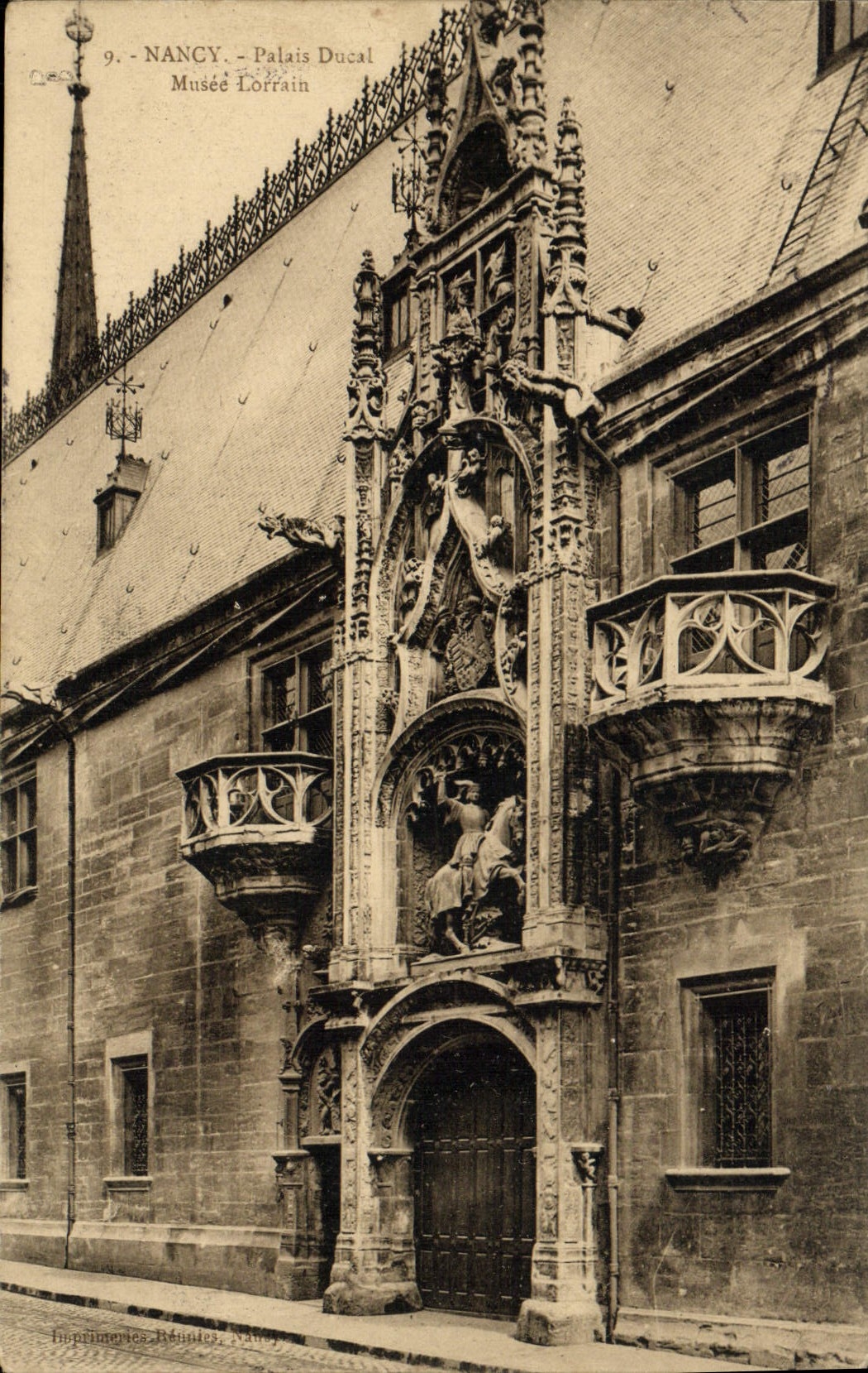 CPA Nancy Palais Ducal Musee Lorrain