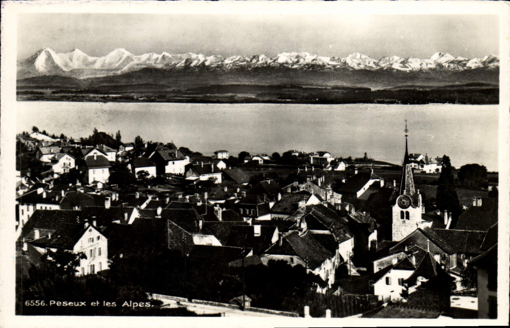 CPM Peseux et les Alpes
