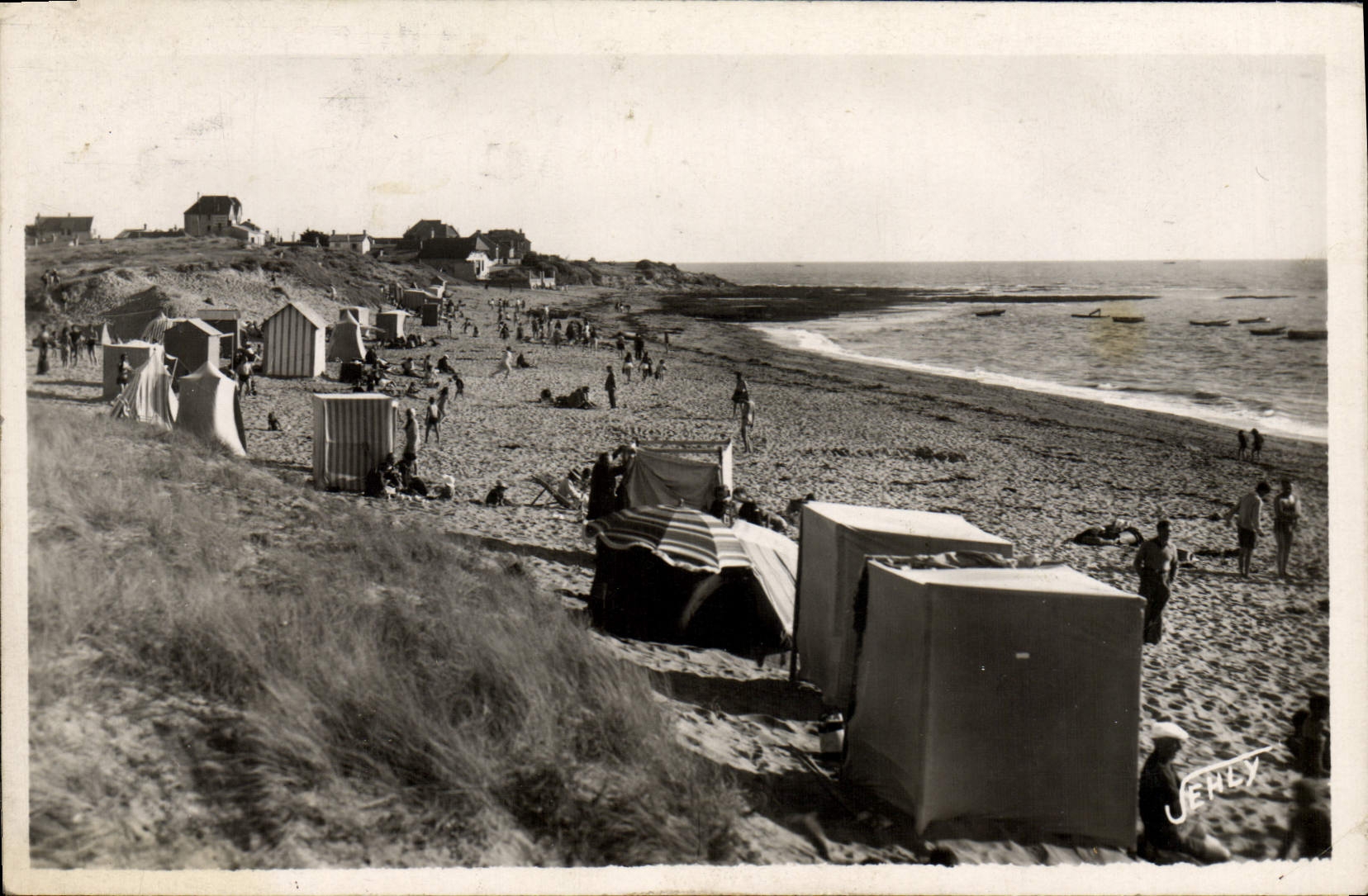 MODERN CARD Beach of Sion