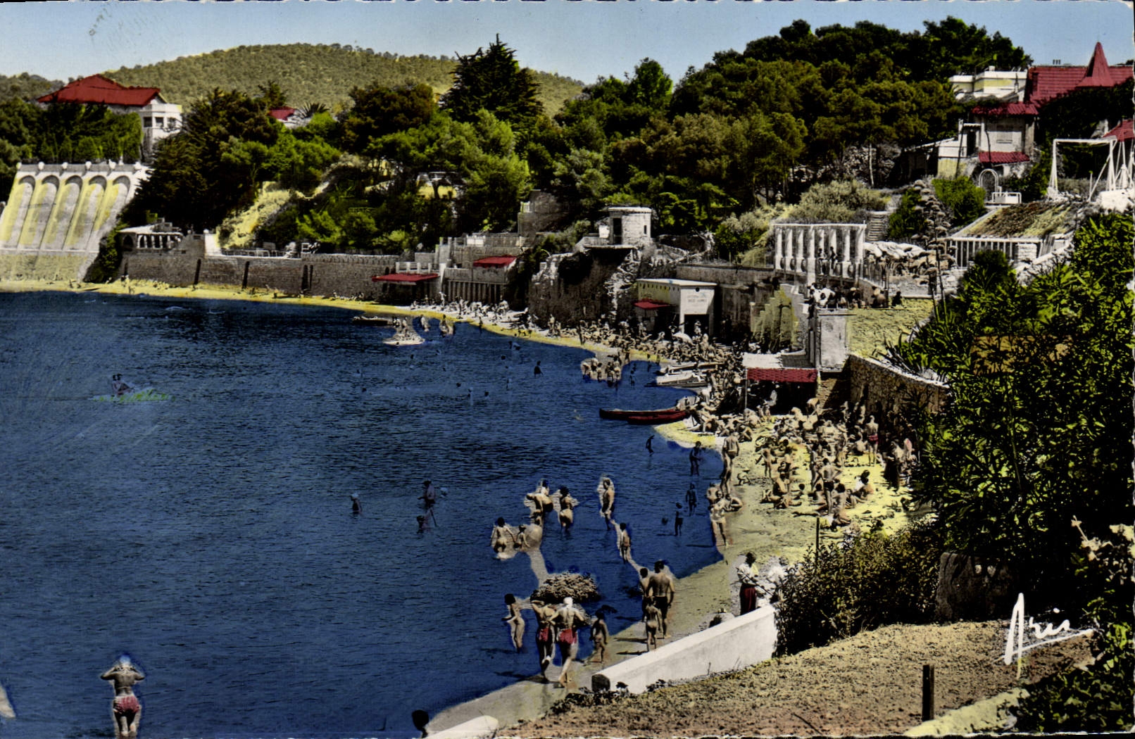 CPM Bandol Plage de Renecros