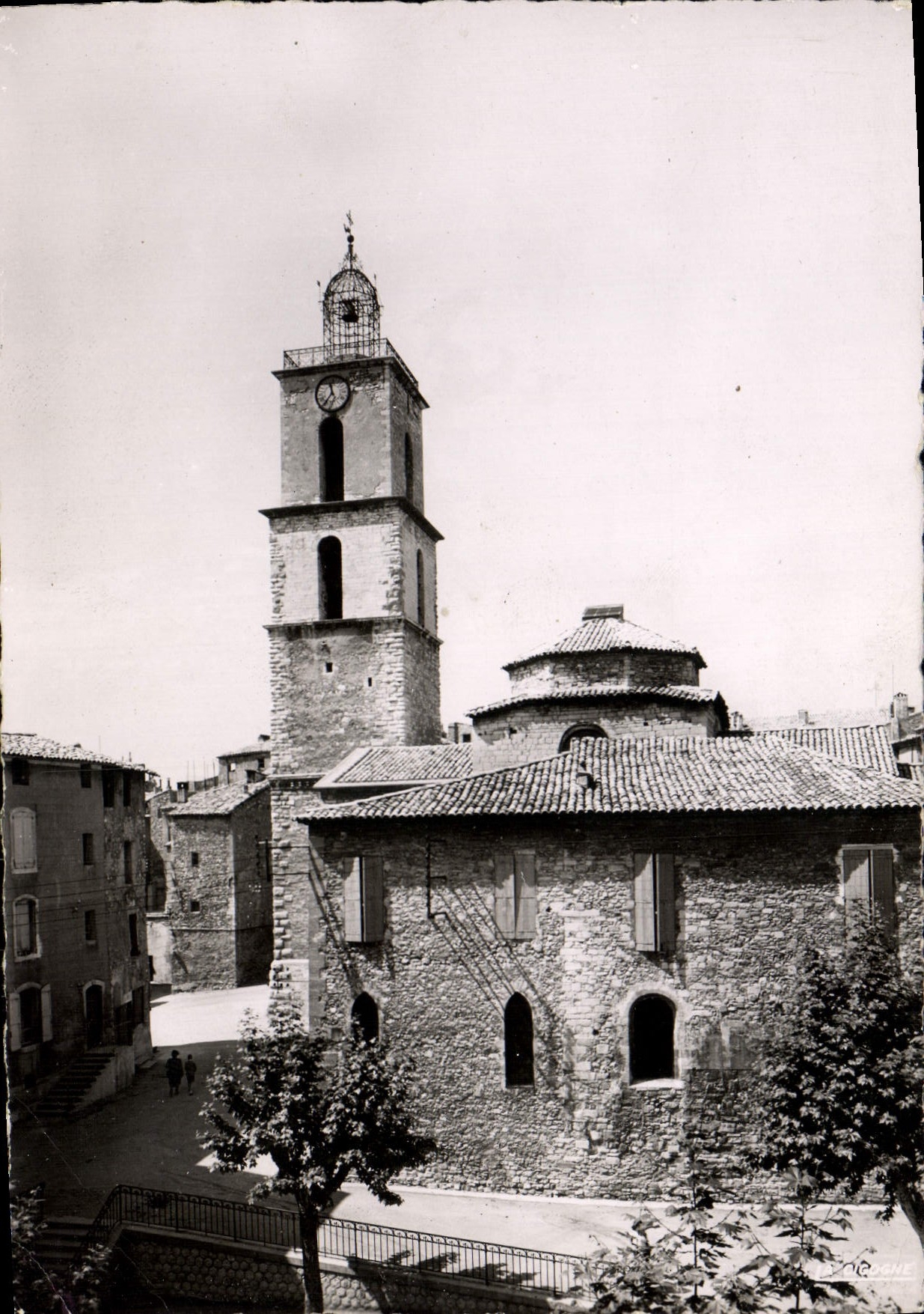 MODERN CARD Manosque the Church Holy Saver