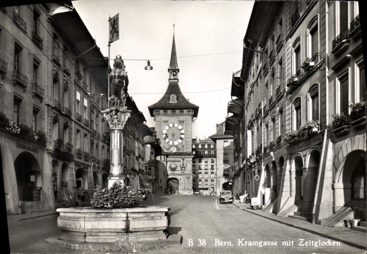 MODERN CARD Bern Kramgasse MIT Zeitglocken