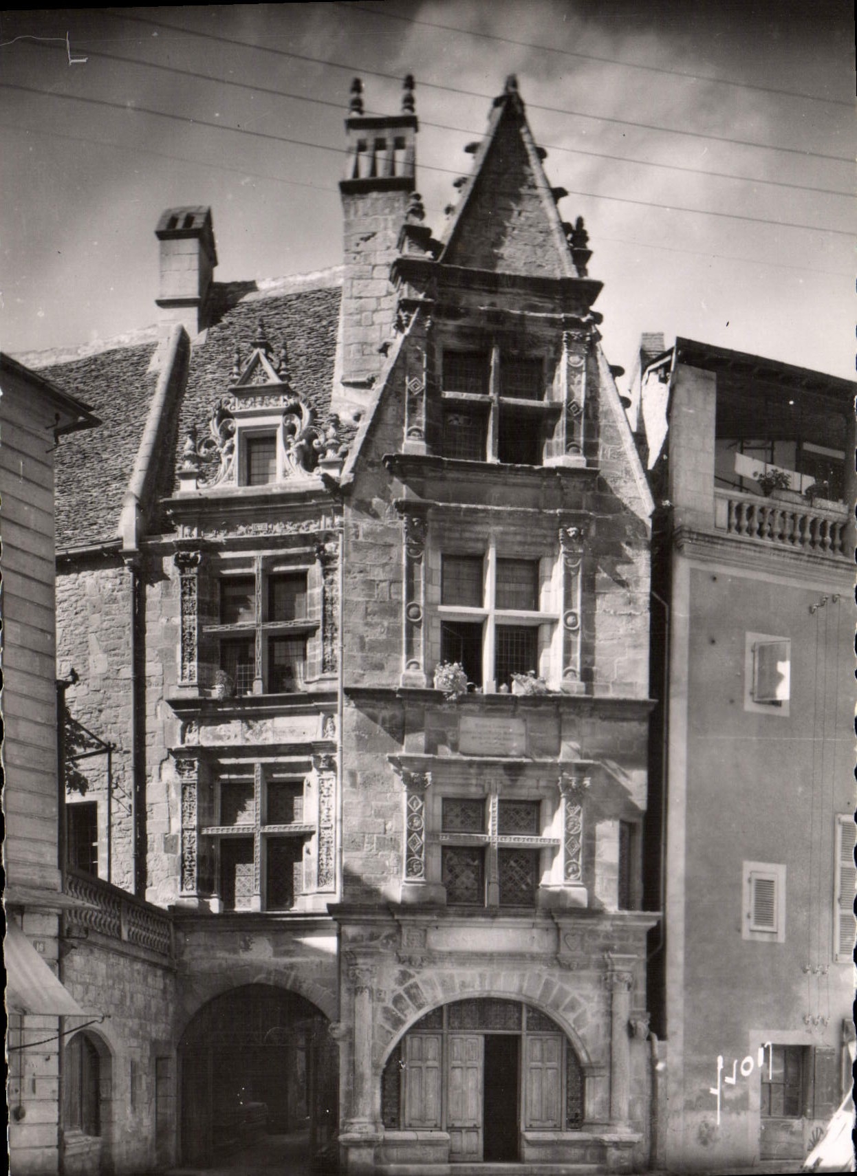 MODERN CARD Sarlat Native house of Boetie