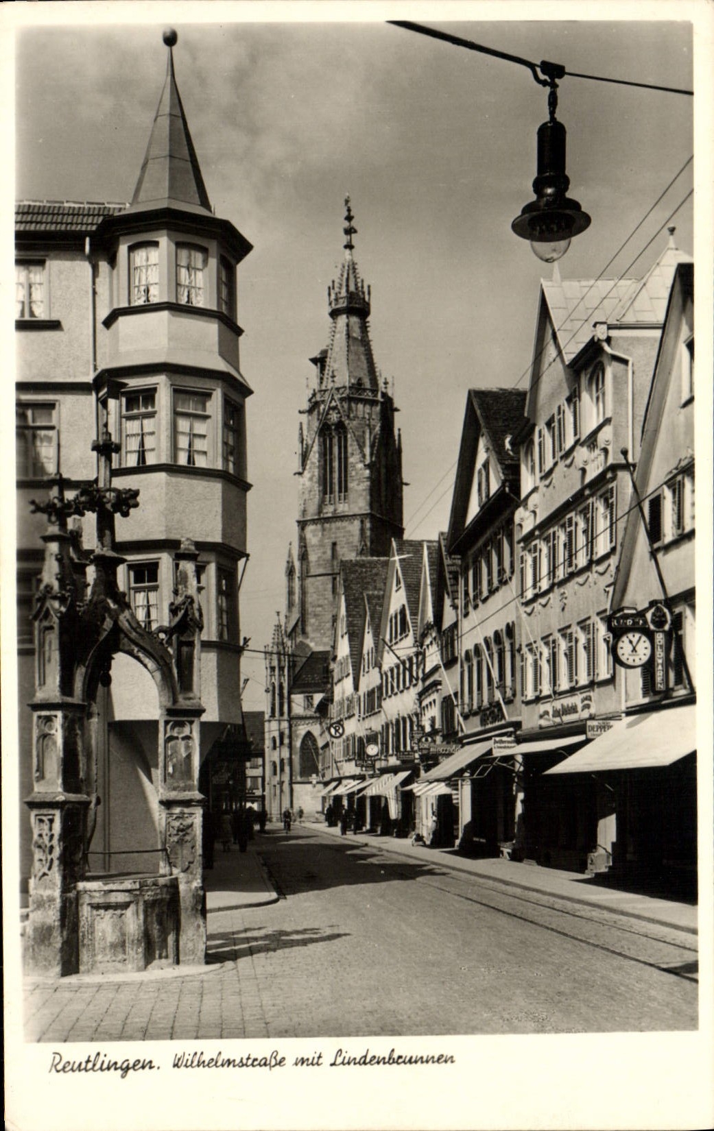 VINTAGE POSTCARD Reutlingen