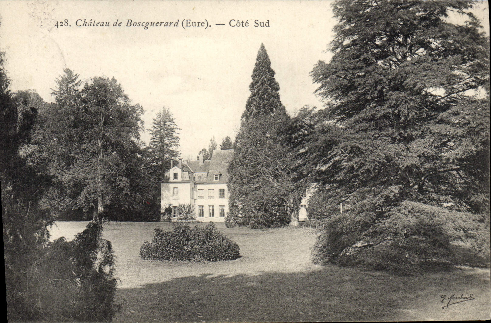CPA Chateau De Bosguerard